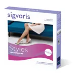 Sigvaris Styles Transparent Bas de Contention Femme Classe 2
