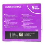 BD AutoShield Duo aiguille 5mm pour stylo à insuline par 100