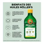 Moller's Omega 3 Huile de foie de morue