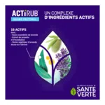 Santé Verte Actirub baume pectoral