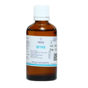 Médicament homéopathique W146 en gouttes