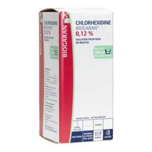 Solution pour bain de bouche Chlorhexidine