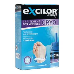 Excilor Verruxit traitement par cryothérapie contre les verrues