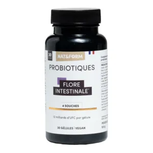 Nat et Form gélules Probiotique flore intestinale