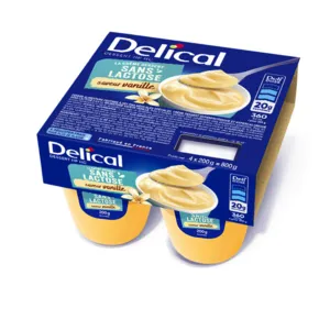 Produit Delical Crème dessert HP HC sans lactose Image