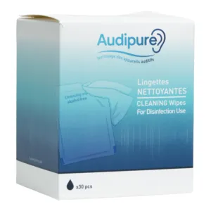 Audipure Lingettes désinfectantes pour aide auditive