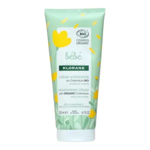 Crème hydratante bébé Klorane bio au calendula