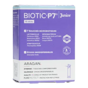 Aragan Biotic P7 Junior 7 souches microbiotiques