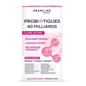 Probiotiques Granions Flore intime gélules