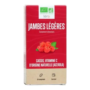 Comprimés Bio Jambes légères Léro