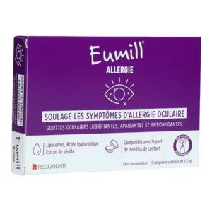 Eumill Allergie gouttes oculaires en unidoses