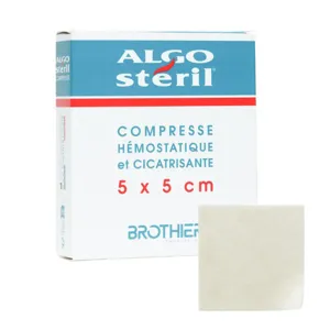 Algosteril compresse hémostatique et cicatrisante
