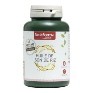 Nat & Form Huile son de riz capsules