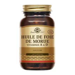 Solgar Huile de Foie de Morue capsules
