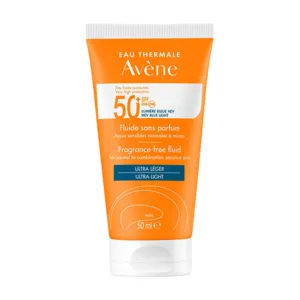 Fluide Avène protection solaire SPF 50+ sans parfum