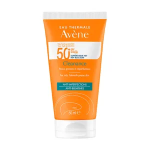 Emulsion Avène Cleanance protection solaire peau grasse SPF 50+