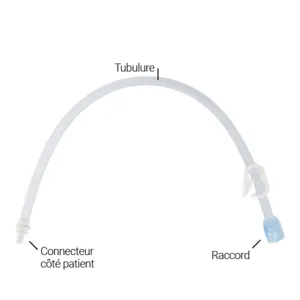 Prolongateur Mic-Key pour nutrition entérale en bolus