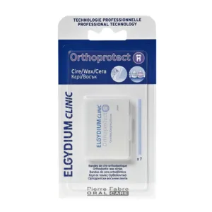 Elgydium Clinic bandes de cire orthodontique Orthoprotect