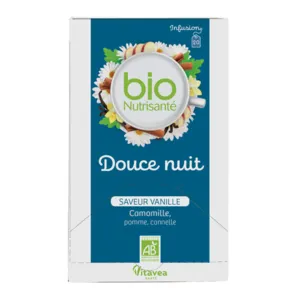Tisane Douce nuit sachets Bio Nutrisanté