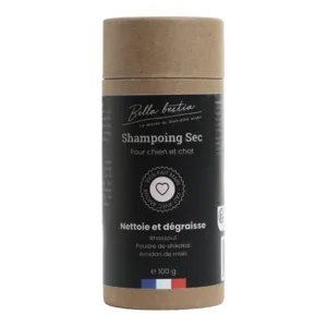 Shampoing sec pour chien et chat Bella Bestia