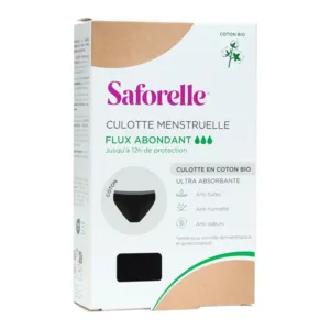 Produit Saforelle Culotte menstruelle Flux abondant en coton bio Image