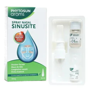 Phytosun Arôms sinusite spray pour le nez bouché