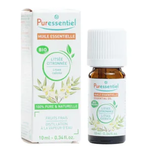 Huile essentielle Puressentiel bio litsée citronnée
