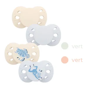 Tétine anatomique Biolane silicone 0-6 mois