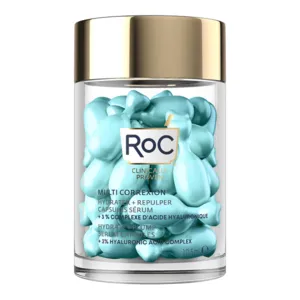 Capsules Acide hyaluronique Hydrater + Repulper Roc
