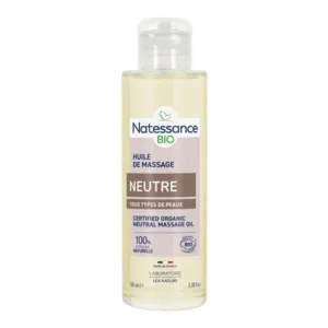 Huile bio Natessance neutre pour le massage