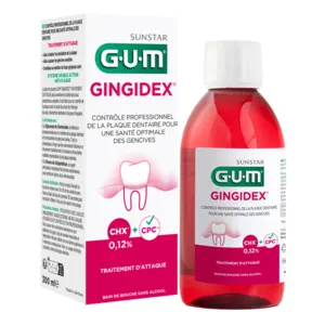 Gingidex bain de bouche 0,12% chlorhexidine