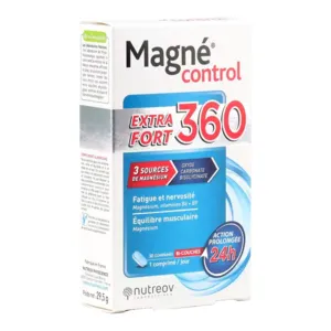 Comprimé Nutreov Magné Control Extra Fort 360