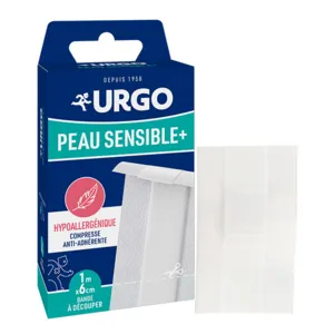 Urgo bande pansement à découper Peau sensible plus