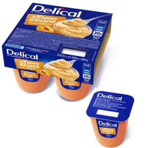 Delical crème dessert hyperprotidique et hypercalorique