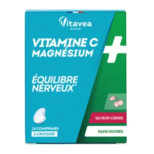 Vitavea vit C magnesium comprimés équilibre nerveux