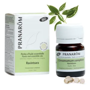 Pranarom capsules huile essentielle Ravintsara Bio