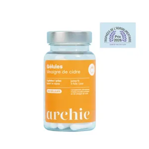 Gélules de vinaigre de cidre Archie