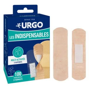 Urgo Les indispensables pansements prédécoupés 3 formats