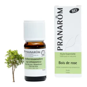 Pranarom huile essentielle Bio de Bois de rose