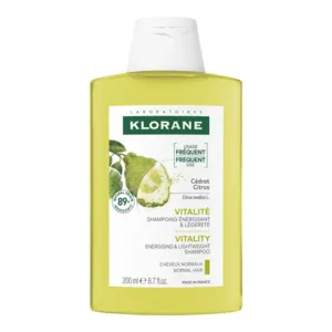 Shampooing Klorane au Cédrat pour cheveux gras