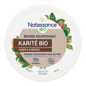 Natessance beurre de karité Bio peaux sèches