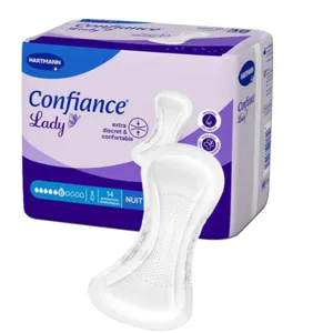 Confiance Lady protections anatomiques absorption 6G nuit