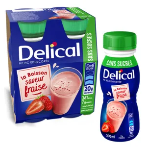 Delical HP/HC Boisson lactée sans sucre