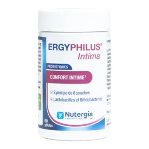 Nutergia Ergyphilus Intima gélules probiotiques