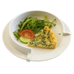 Rebord d'assiette incurvé à clipser Performance Health