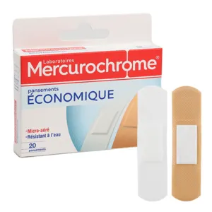 Mercurochrome pansements économique waterproof