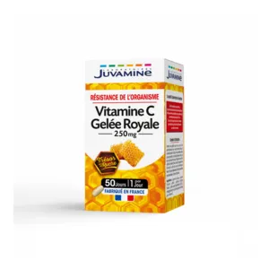 Gélules Vitamine C Gelée royale 250 mg Juvamine