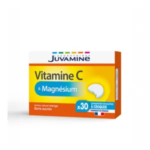 Juvamine Comprimés Vitamine C + Magnésium