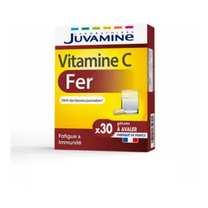 Juvamine Gélules Fer + Vitamine C