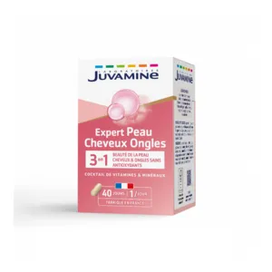 Juvamine Gélules Expert Peau Cheveux Ongles